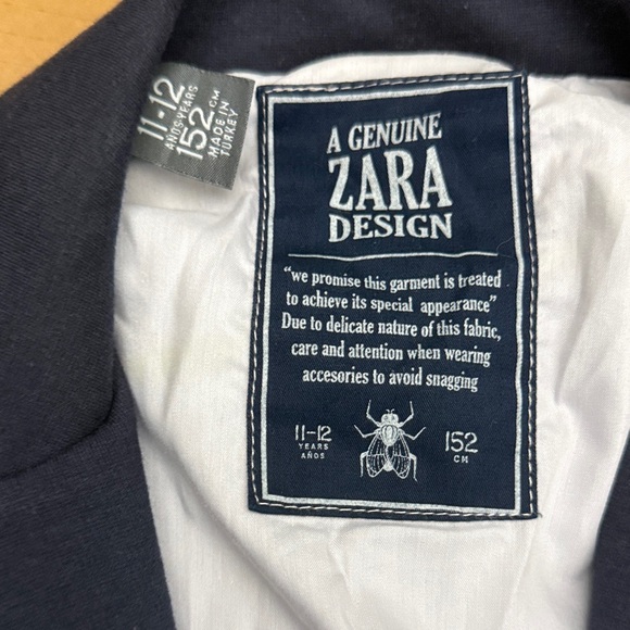 GUC Zara Boy’s Classic Navy Blazer - Picture 2 of 4